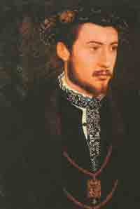 A portrait of Albreccht V, Duke of Bavaria by Hans Mielich, 16th century.