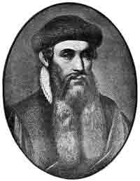 Johannes Gutenburg.