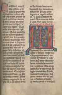 Augustine, Confessiones, Manuscript on vellum, Germany, first half of 13th century (BPH Ms 83).