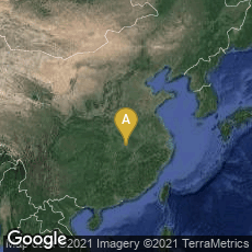 Overview map of Huarong Qu, Ezhou Shi, Hubei Sheng, China