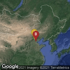 Overview map of Xicheng Qu, Beijing Shi, China,Heping Qu, Tianjin Shi, China