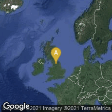 Overview map of Otley, England, United Kingdom