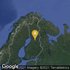 Overview map of Finland