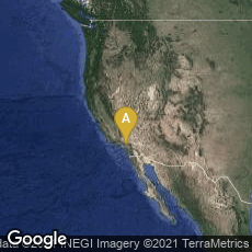 Overview map of Upland, California, United States