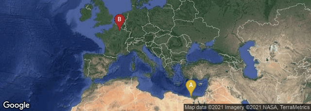 Detail map of Alexandria Governorate, Egypt,Reims, Grand Est, France