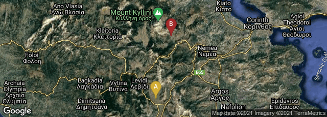 Detail map of Greece,Greece