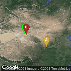 Overview map of Maiji Qu, Tianshui Shi, Gansu Sheng, China,Dunhuang Shi, Jiuquan Shi, Gansu Sheng, China,China, Dunhuang Shi, Jiuquan Shi