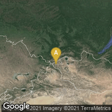 Overview map of Bayan-Ölgii, Mongolia