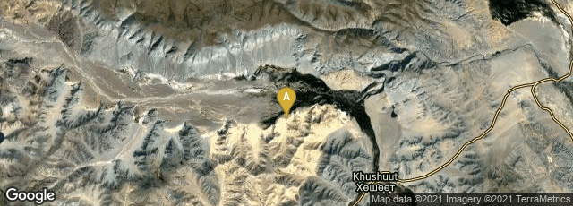 Detail map of Bayan-Ölgii, Mongolia