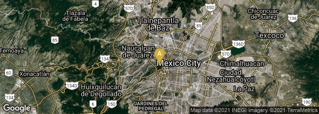 Detail map of Bosque de Chapultepec I Sección, Ciudad de México, Ciudad de México, Mexico