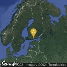 Overview map of Espoo, Finland
