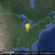 Overview map of Miamisburg, Ohio, United States