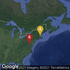 Overview map of Cambridge, Massachusetts, United States,Fairfax, Virginia, United States