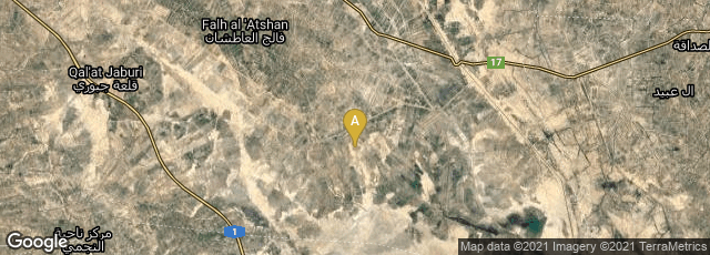Detail map of Al-Qādisiyyah Governorate, Iraq
