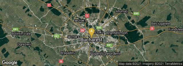 Detail map of Sector 3, București, Municipiul București, Romania