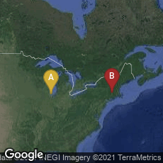 Overview map of Chicago, Illinois, United States,Chicopee, Massachusetts, United States