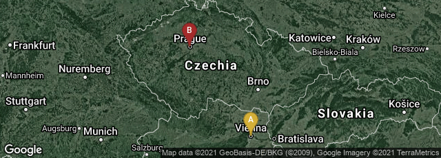 Detail map of Innere Stadt, Wien, Wien, Austria,Hlavní město Praha, Czechia