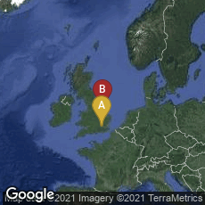 Overview map of London, England, United Kingdom,North Thoresby, Grimsby, England, United Kingdom