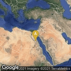 Overview map of Red Sea Governorate, Egypt