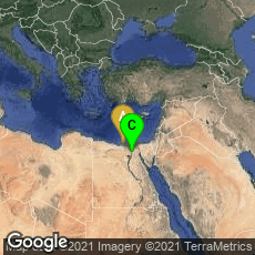 Overview map of Alexandria Governorate, Egypt,Cairo Governorate, Egypt,Giza Governorate, Egypt