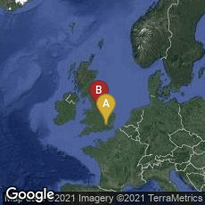 Overview map of London, England, United Kingdom,Cromford, Matlock, England, United Kingdom