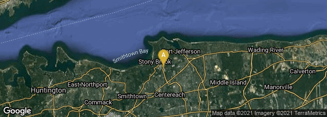 Detail map of Stony Brook, New York, United States