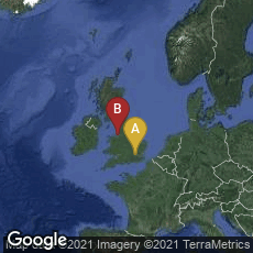 Overview map of London, England, United Kingdom,United Kingdom