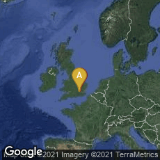 Overview map of Kew, Richmond, England, United Kingdom,London, England, United Kingdom