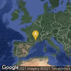 Overview map of Saint-Guilhem-le-Désert, Occitanie, France