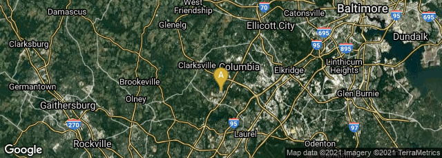 Detail map of Laurel, Maryland, United States