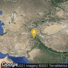 Overview map of Bakhshali, Khyber Pakhtunkhwa, Pakistan
