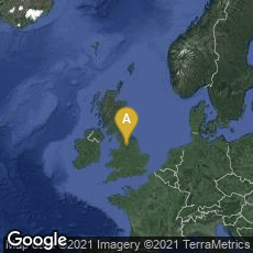 Overview map of Halifax, England, United Kingdom