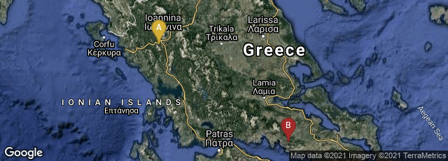 Detail map of Greece,Greece
