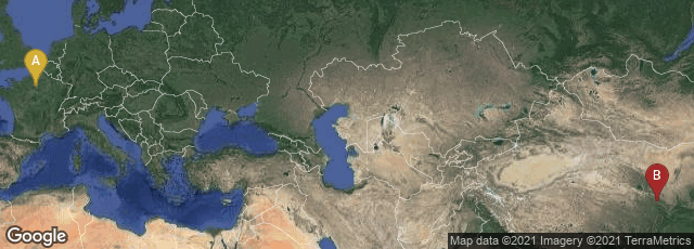 Detail map of Paris, Île-de-France, France,Hezuo Shi, Gannan Zangzuzizhizhou, Gansu Sheng, China