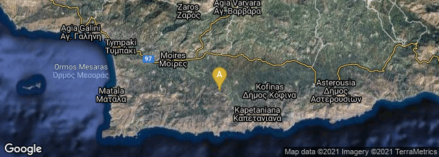 Detail map of Greece