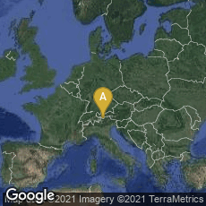 Overview map of Trentino-South Tyrol, Italy