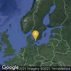 Overview map of Centrala staden, Lund, Skåne län, Sweden