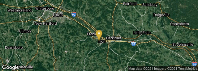Detail map of Ilion, New York, United States