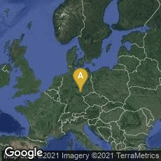 Overview map of Jena, Thüringen, Germany