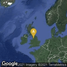 Overview map of Blackburn, England, United Kingdom