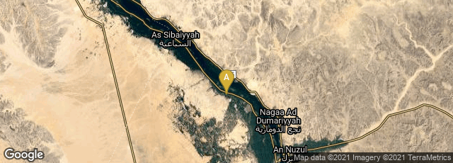 Detail map of Aswan Governorate, Egypt