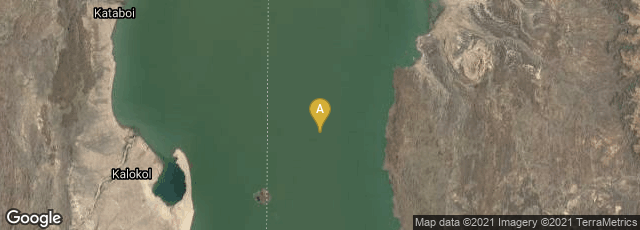 Detail map of Marsabit County, Kenya