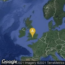 Overview map of Swindon, England, United Kingdom