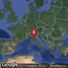 Overview map of Firenze, Toscana, Italy,Firenze, Toscana, Italy