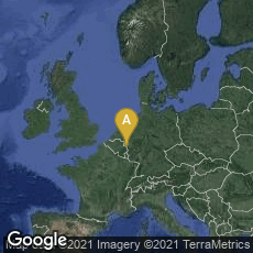 Overview map of Mitte, Aachen, Nordrhein-Westfalen, Germany