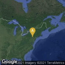 Overview map of Mahanoy City, Pennsylvania, United States