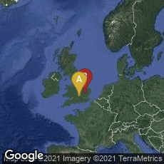 Overview map of Oxford, England, United Kingdom,Cambridge, England, United Kingdom