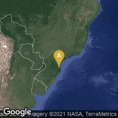 Overview map of Garcia, Santa Catarina, Brazil