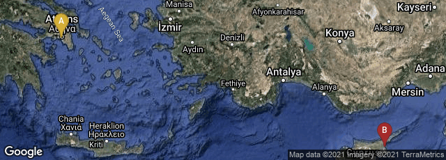 Detail map of Athina, Greece,Yeni Boğaziçi