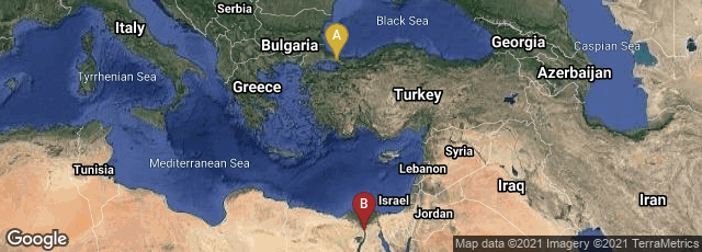 Detail map of İstanbul, Turkey,Cairo Governorate, Egypt